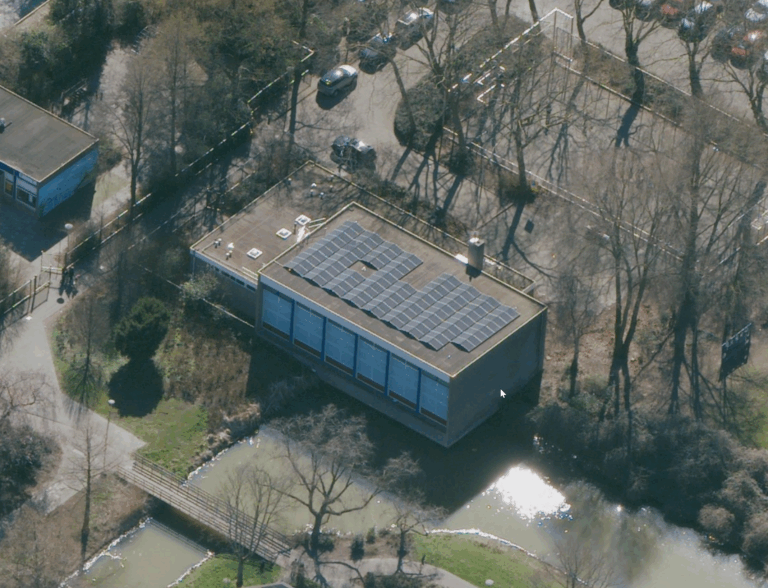 Scholengemeenschap – Salamanderveen – foto 2 van de installatie
