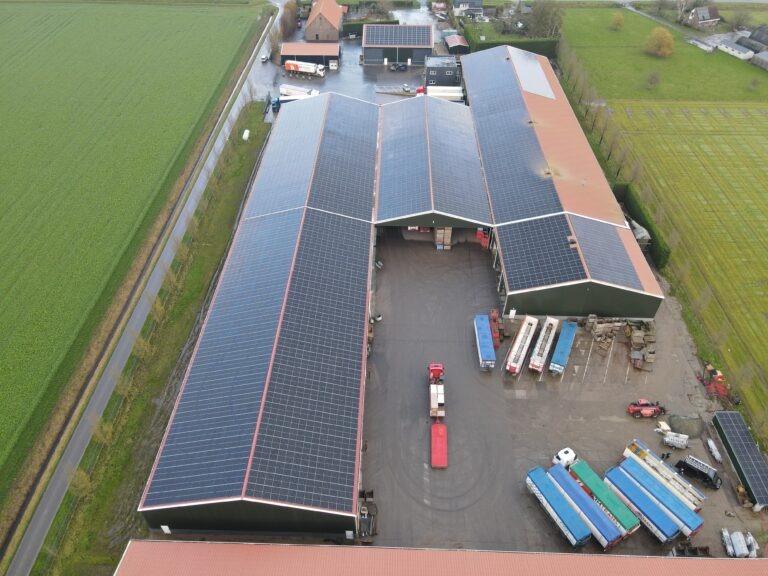 Meijer Aardappelhandel in Ooltgensplaat met 3.380 zonnepanelen